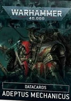 (image for) Datacards Adeptus Mechanicus (8th Edition)